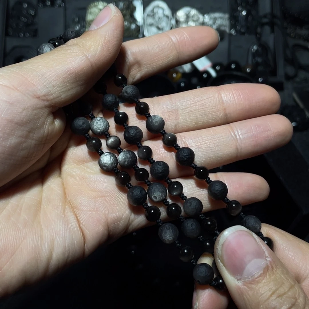 黑曜岩珠宝奇石未镶嵌丶**龙