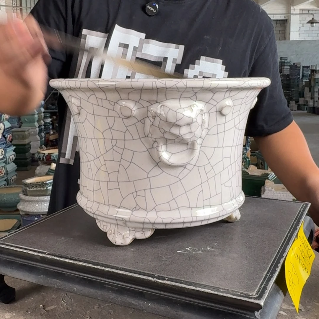 。一风堂石湾花盆 内20*14