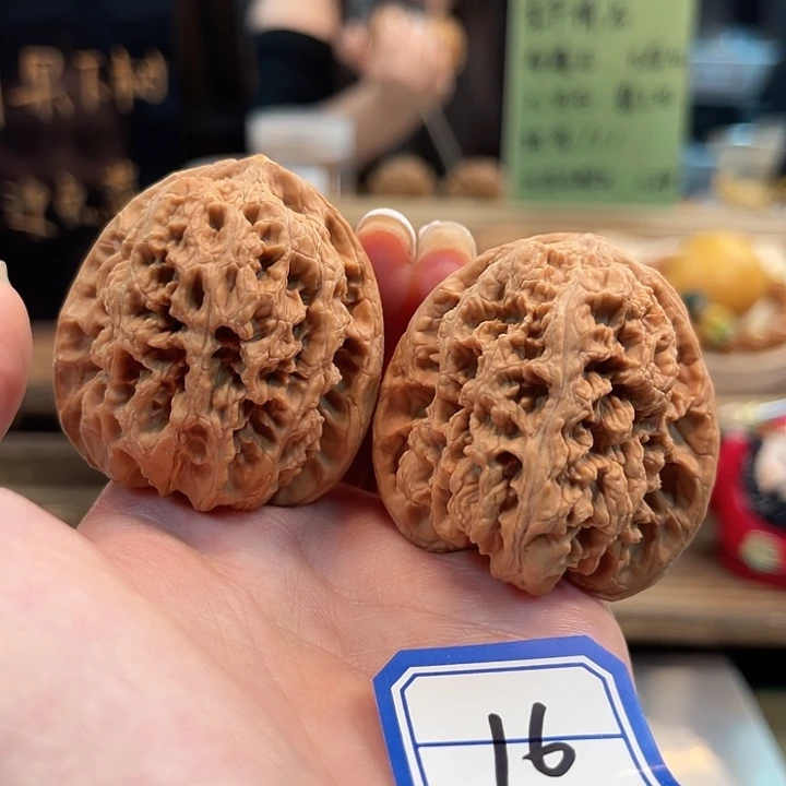 把件文玩核桃42将军膀