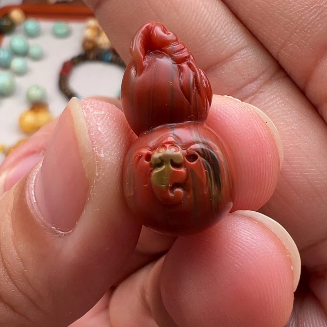 南红玛瑙未镶嵌吊坠(不含链)