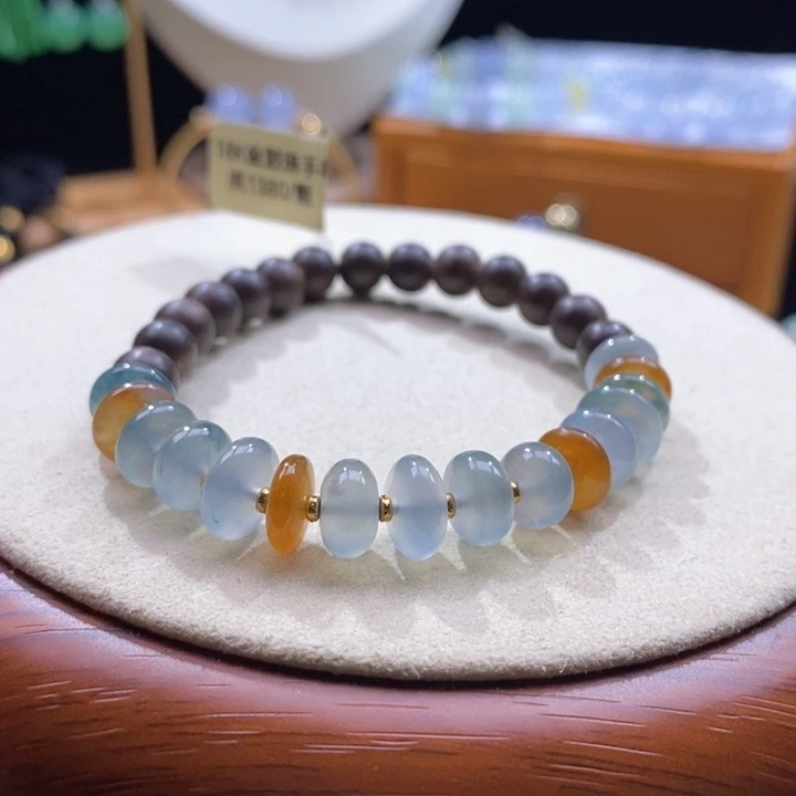 吊坠(不含链)未镶嵌翡翠翡翠苹果珠手串