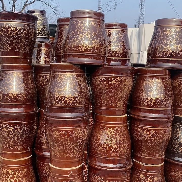 棕金花大号口32高36福利