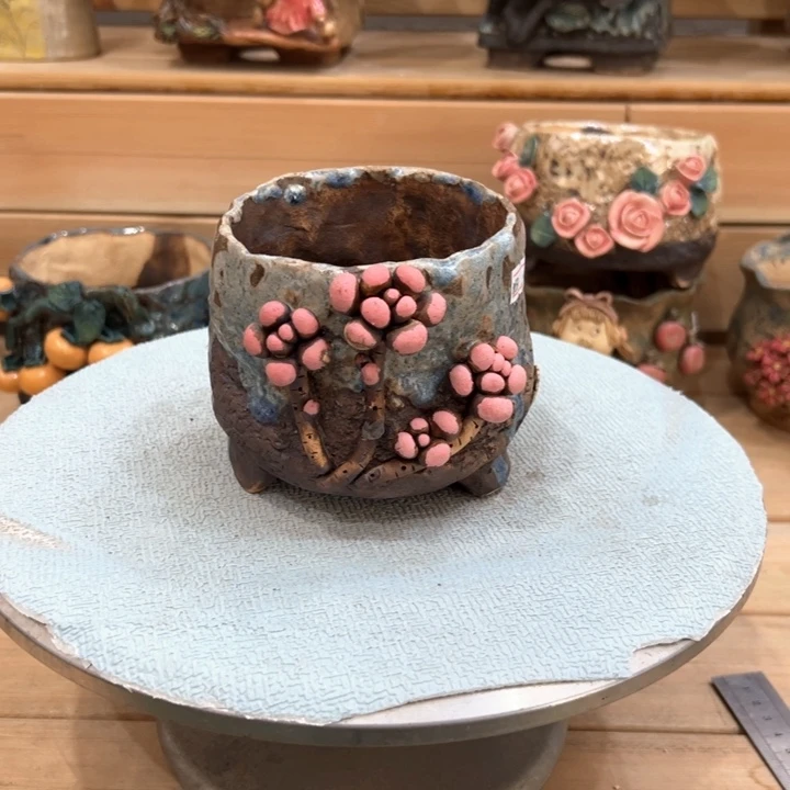 陶然多肉花盆百搭