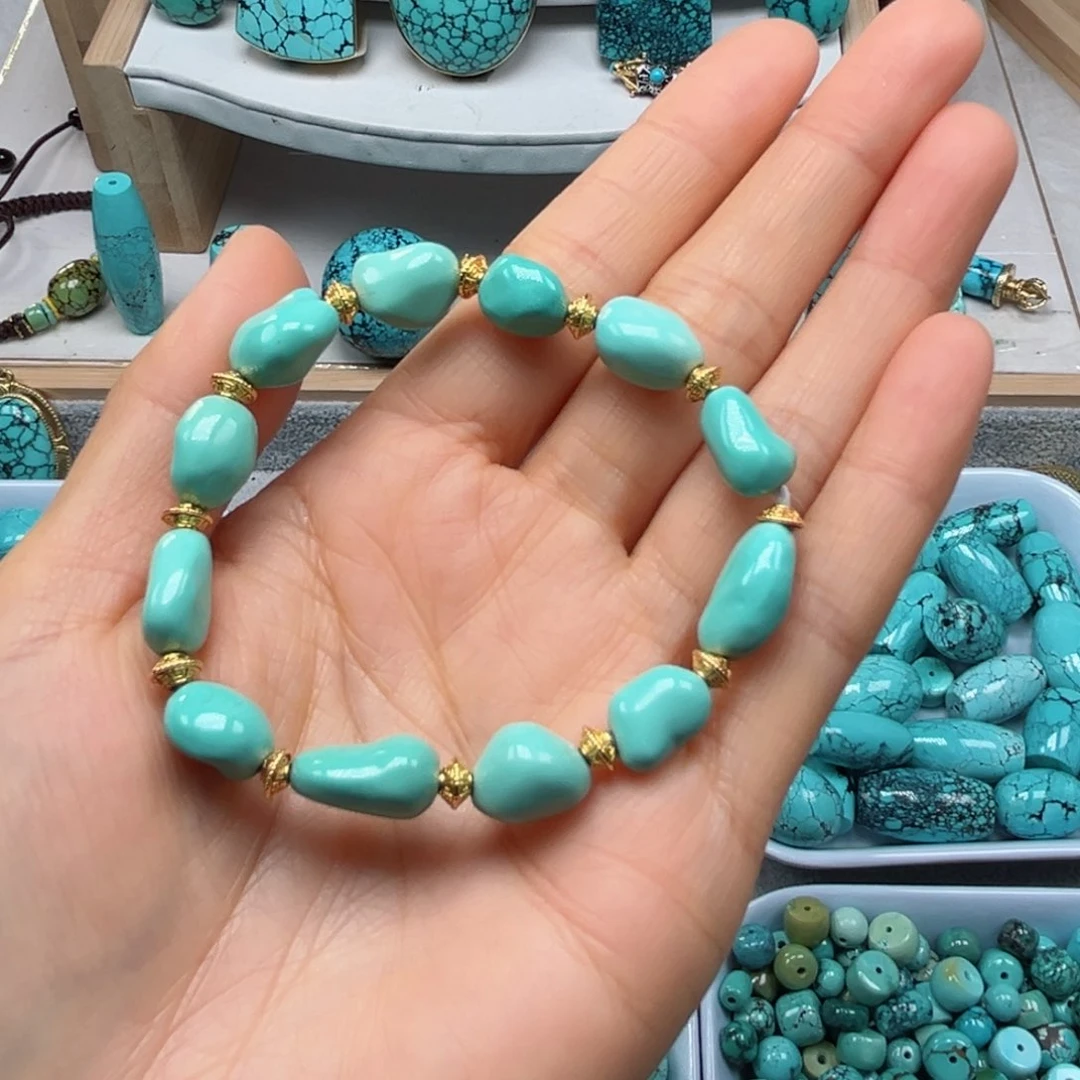 绿松石珠宝奇石未镶嵌