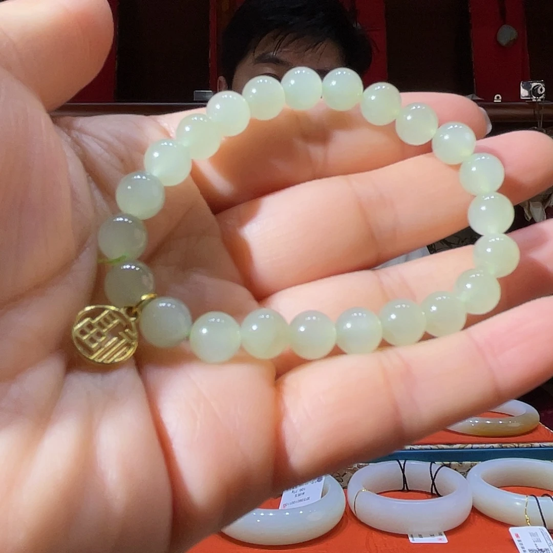 和田玉（白玉）未镶嵌手链