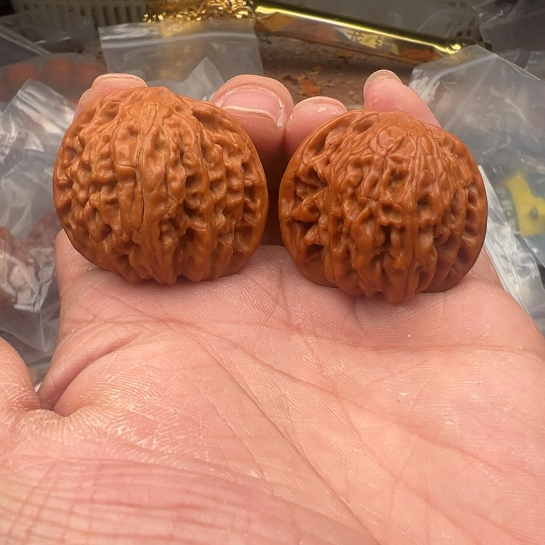 桃核把件37左右磨盘