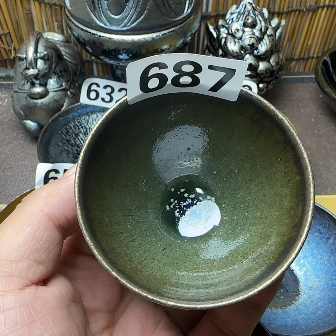 茶盏主人杯龙窑柴烧全手工