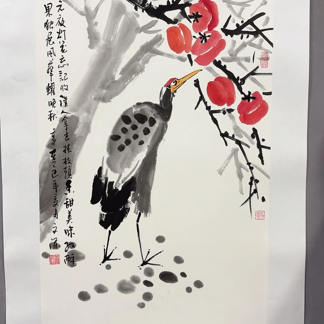 国画亲笔手绘放心去藏