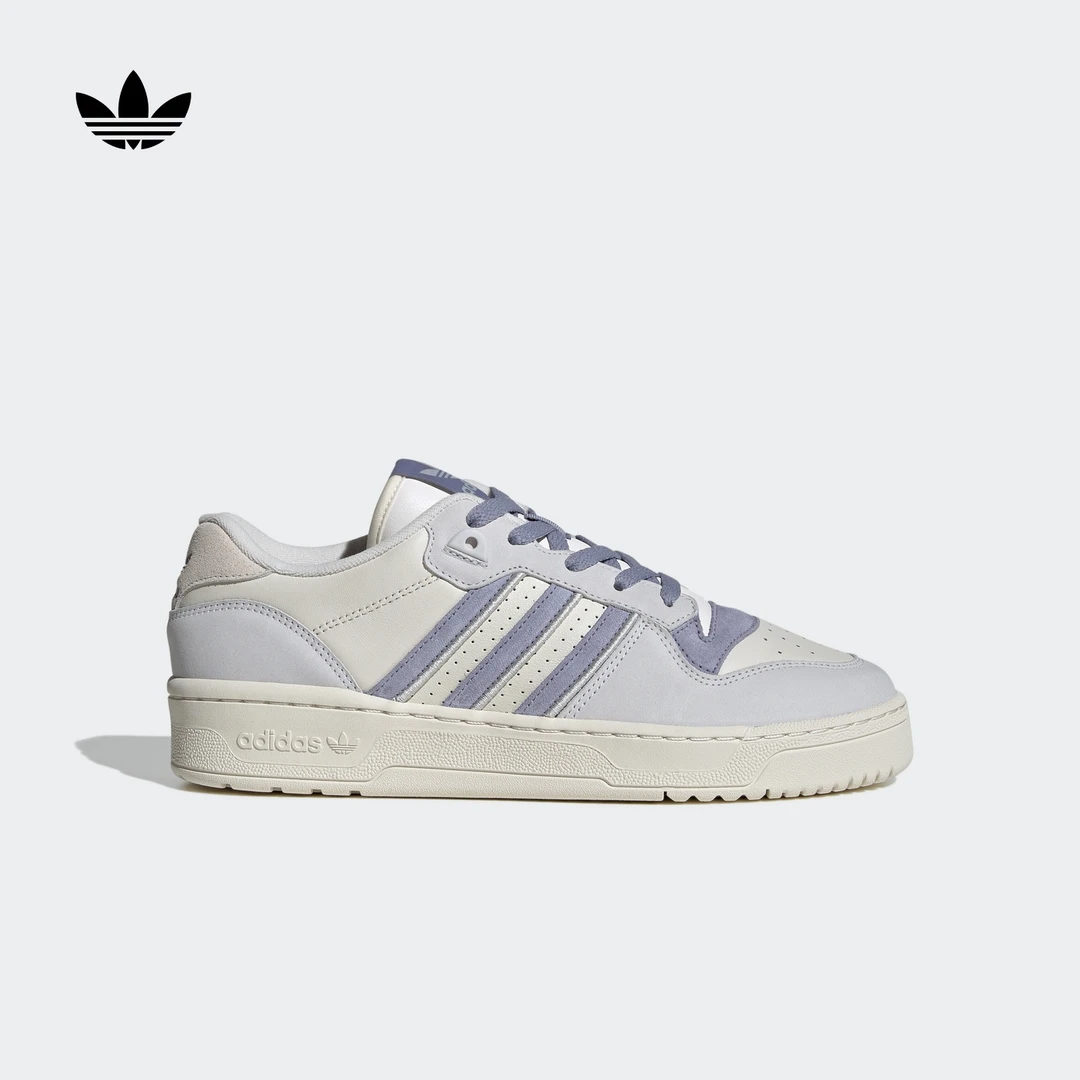 阿迪达斯三叶草 RIVALRY LOW休闲篮球运动板鞋男女 adidas IH0502