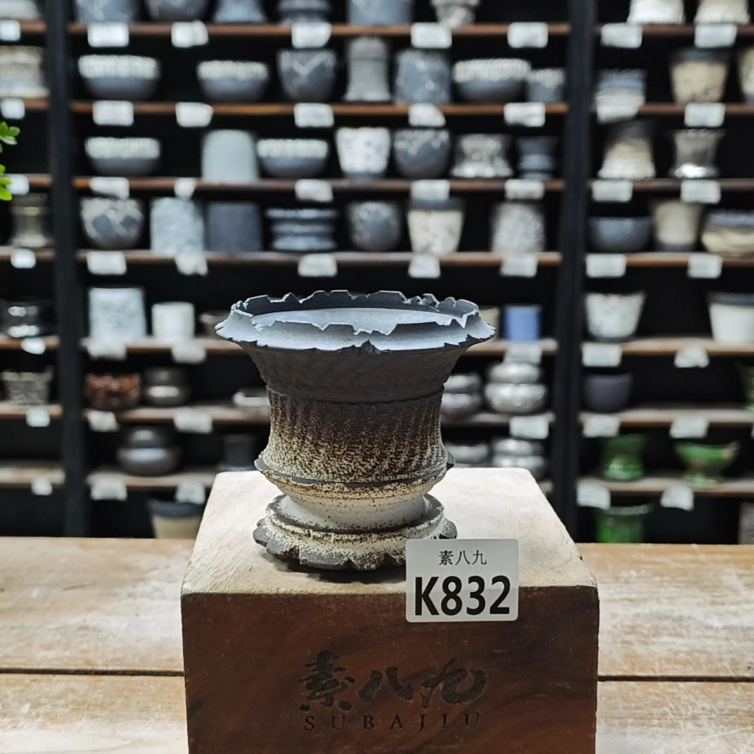 素八九陶瓷内口9高9.5