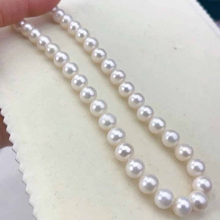淡水珍珠颈饰未镶嵌➕8.9冷白