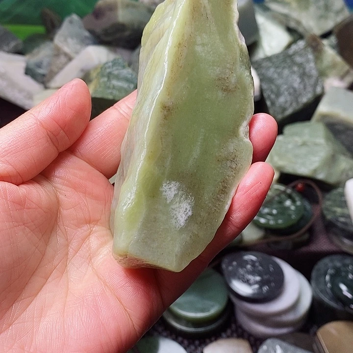 和田玉（糖玉）手链未镶嵌放***妈