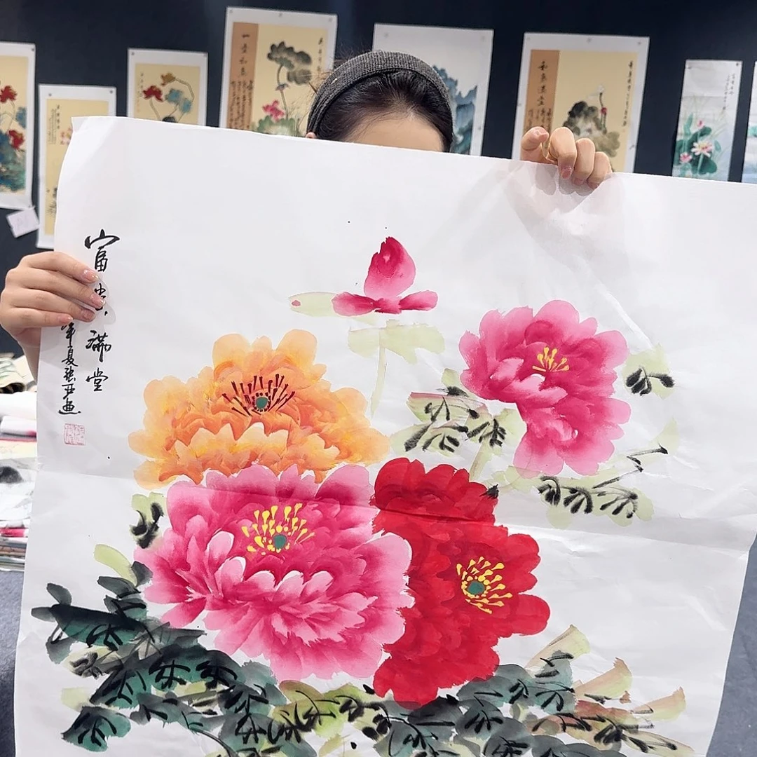 装饰画年画非常精美一副作品