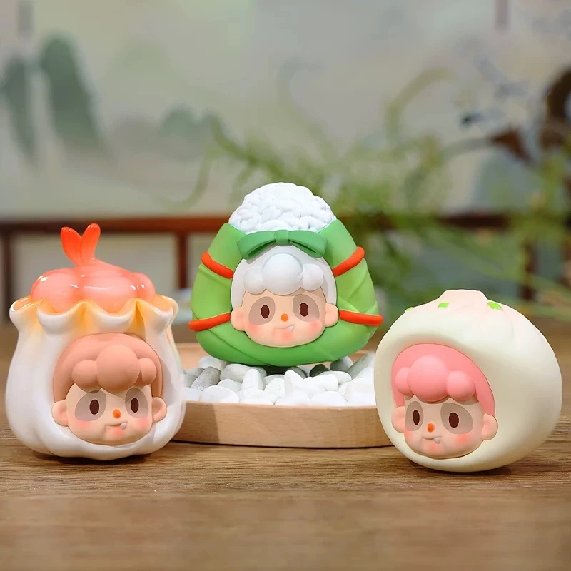 【DODOSUGAR】中华小美食潮玩盲盒可爱摆件惊喜玩偶潮流手办礼品