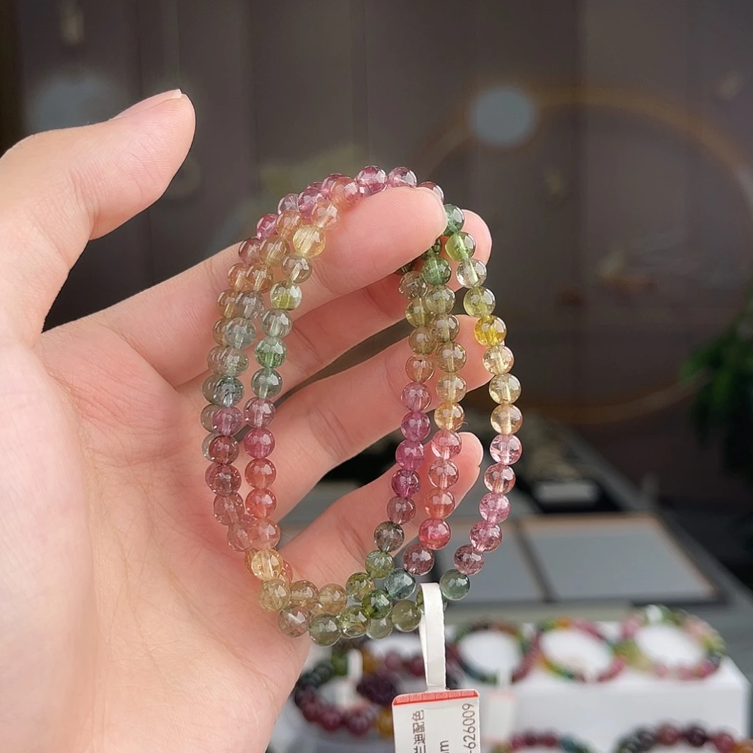 未镶嵌碧玺碧玺 5mm