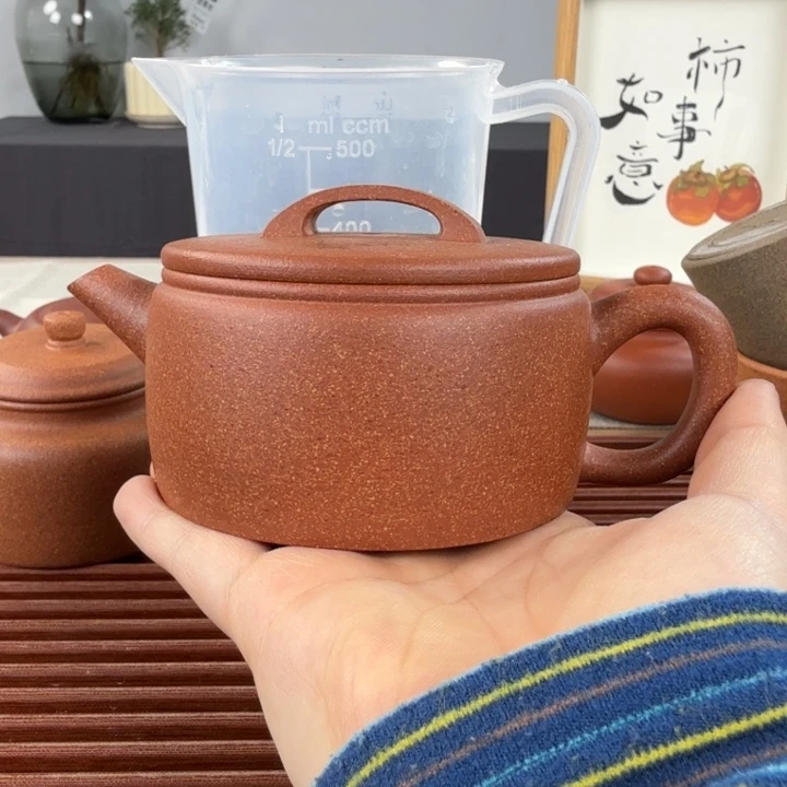 紫砂茶壶微瑕汉瓦