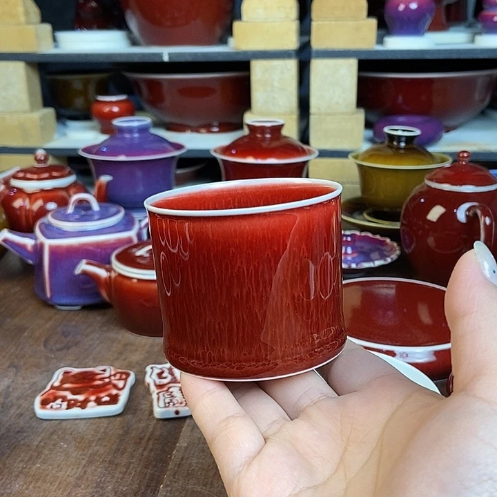 景德镇名陶坊原矿郎红