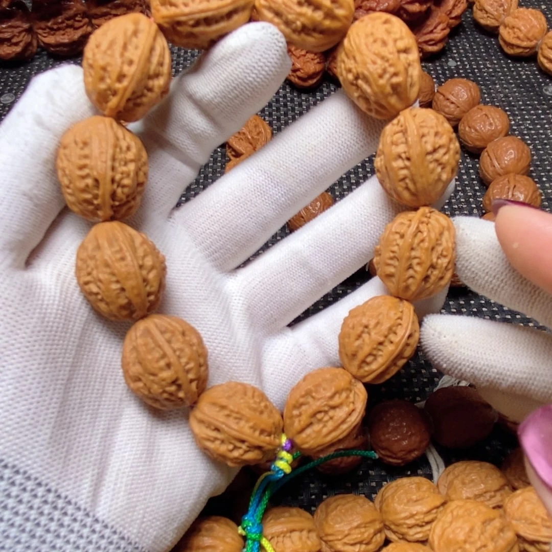 文玩核桃手串金蟾背