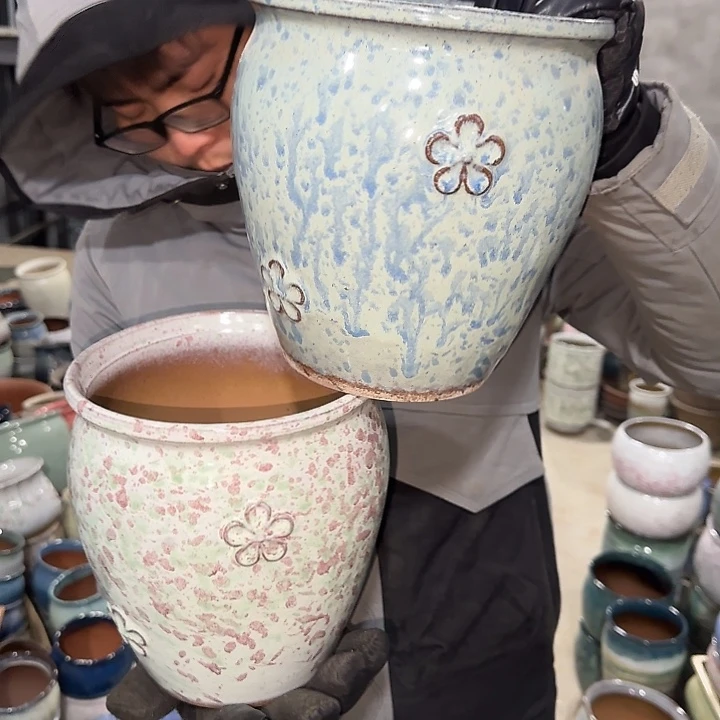 高度21口19啦啦花盆