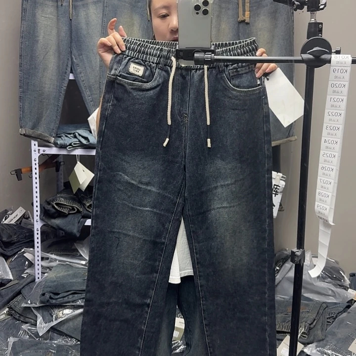 120到140斤牛仔裤