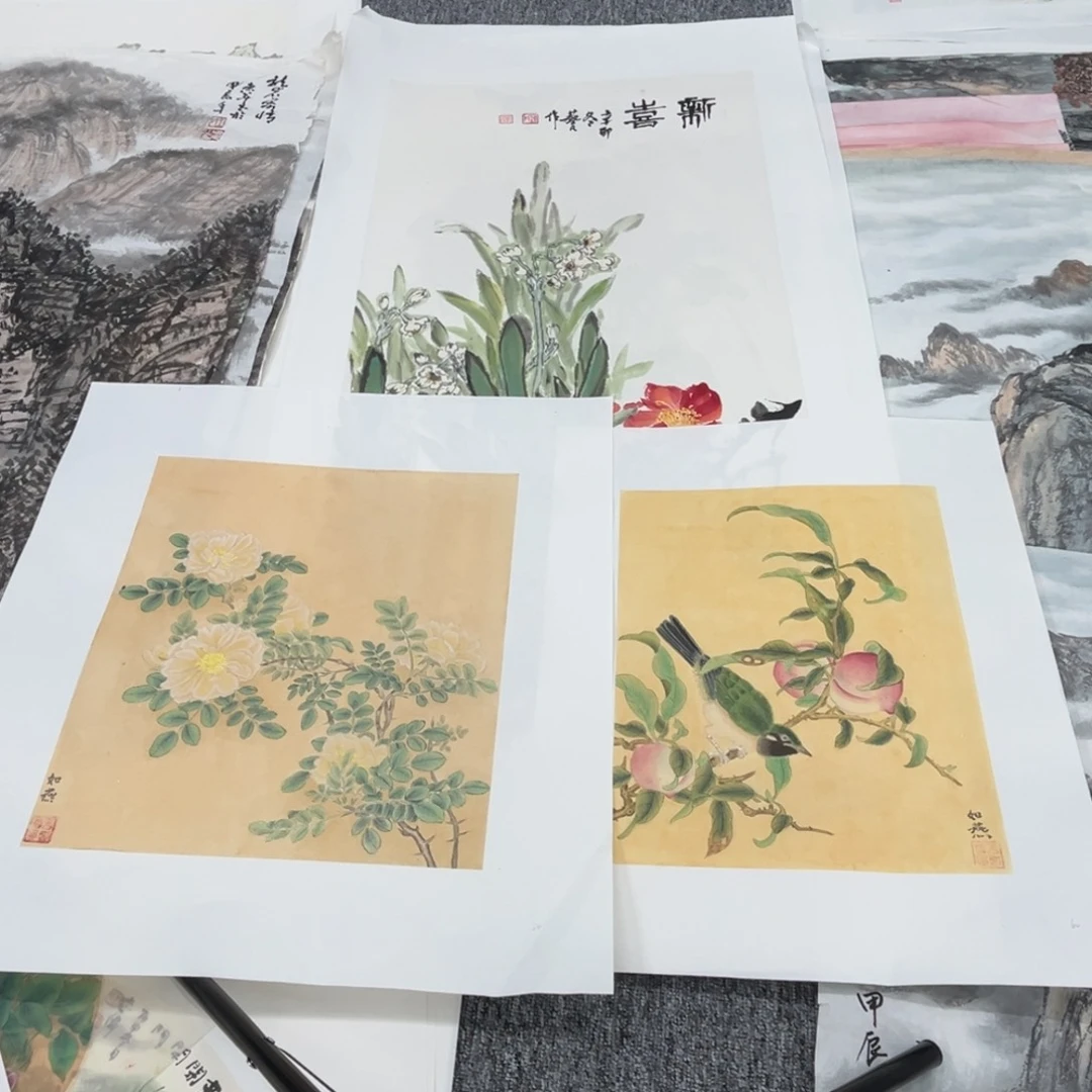 国画微*工笔绘画作品