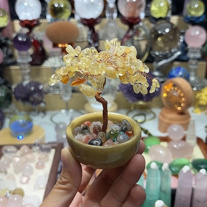 水晶未镶嵌珠宝半成品
