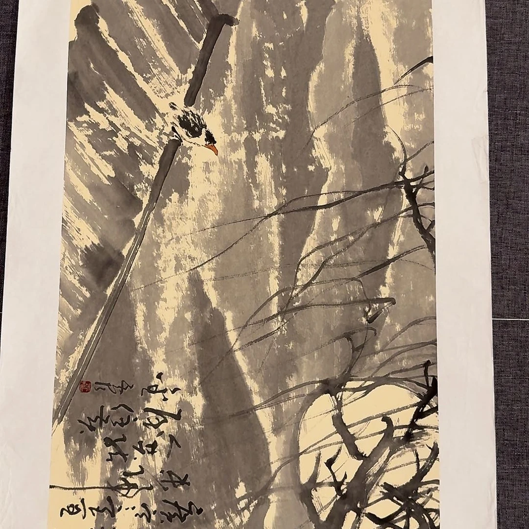 国画雷公老师作品画作