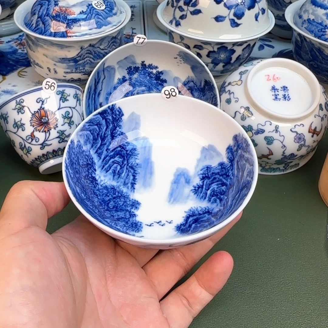 彦祖纯手工手绘茶具98