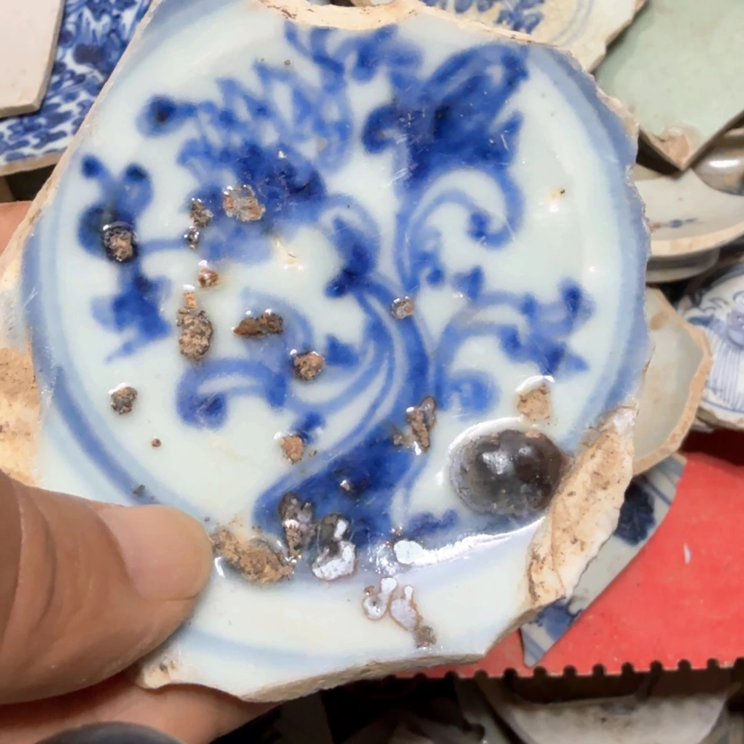 -***多摆件景德镇陶瓷碎片一片