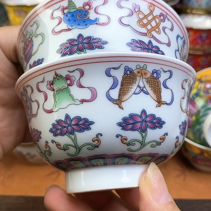 景德镇陶瓷藏式茶碗
