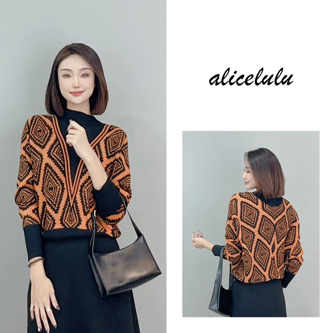 4ALICE “高阶之美”上衣 时髦配色 小心机 S2141169E