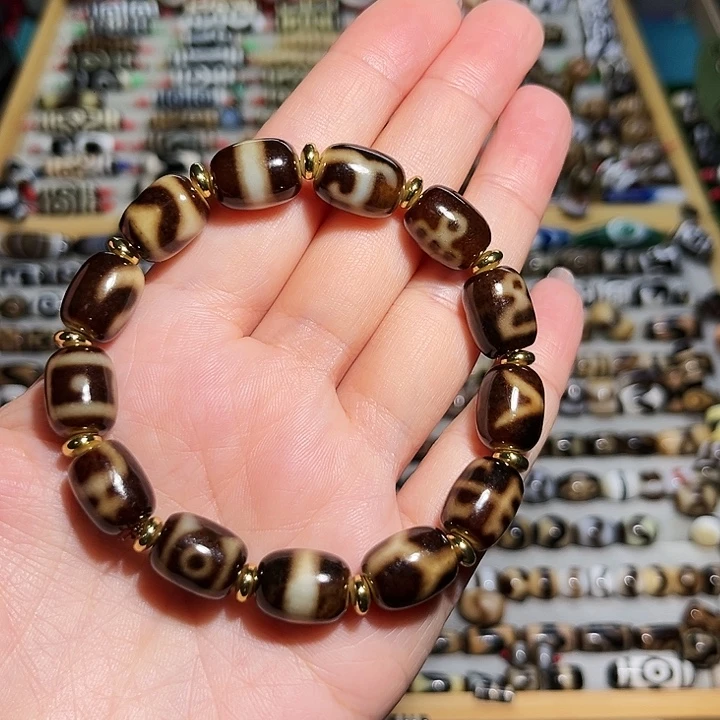 玛瑙/玉髓（覆膜）合金颈饰