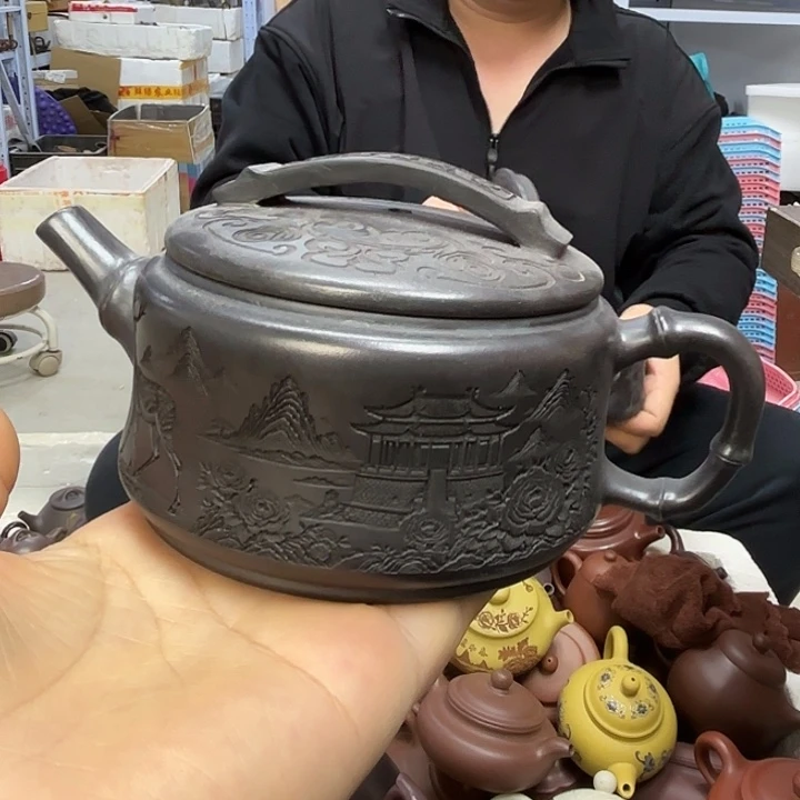 紫砂茶壶宜兴紫砂壶原矿紫砂壶