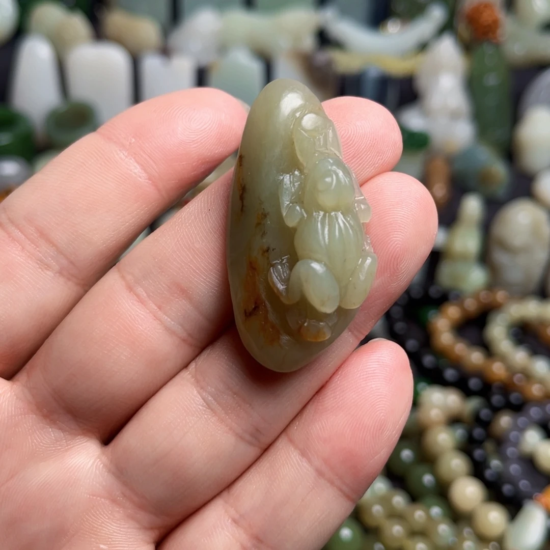 和田玉（子料）未镶嵌吊坠(不含链)