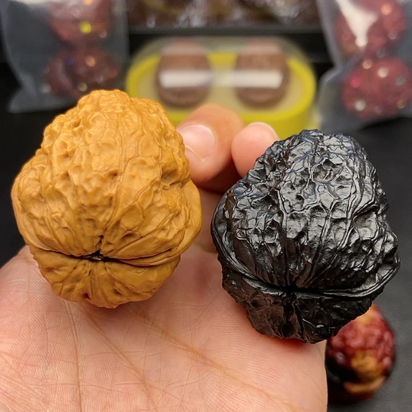 【闪购商品】把件文玩核桃41尺金蟾王