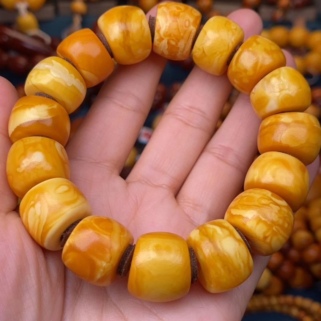 蜜蜡裸石未镶嵌非*哥蜜蜡