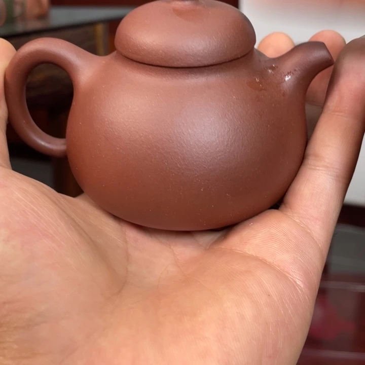 茶壶紫砂大大头的时候是一片一叶