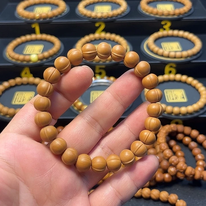 手串猴头核桃全品精工四花鲨鱼鳍胖头鱼款