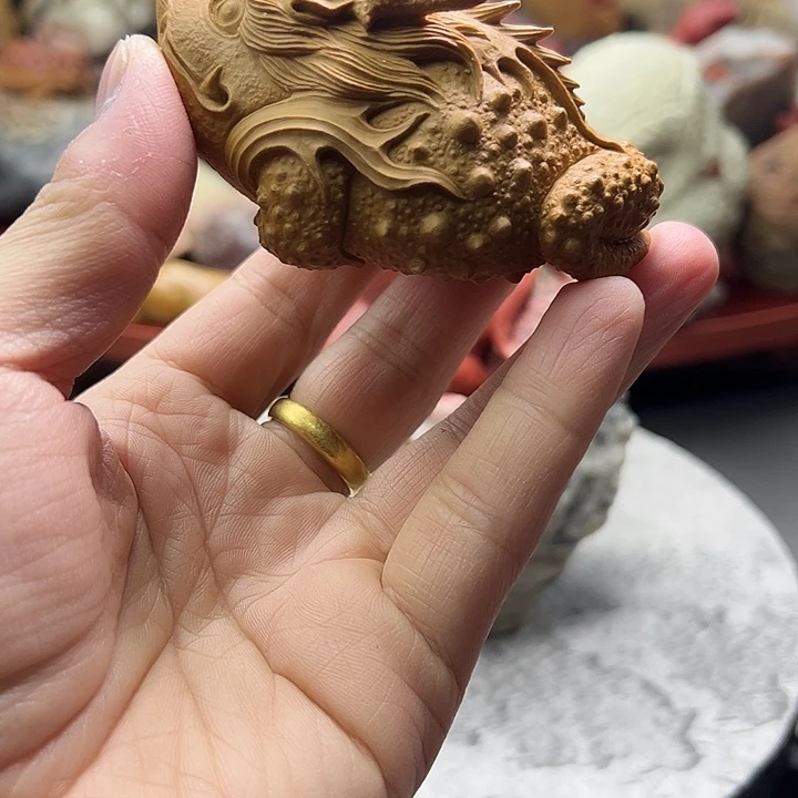 东北石松花石摆件