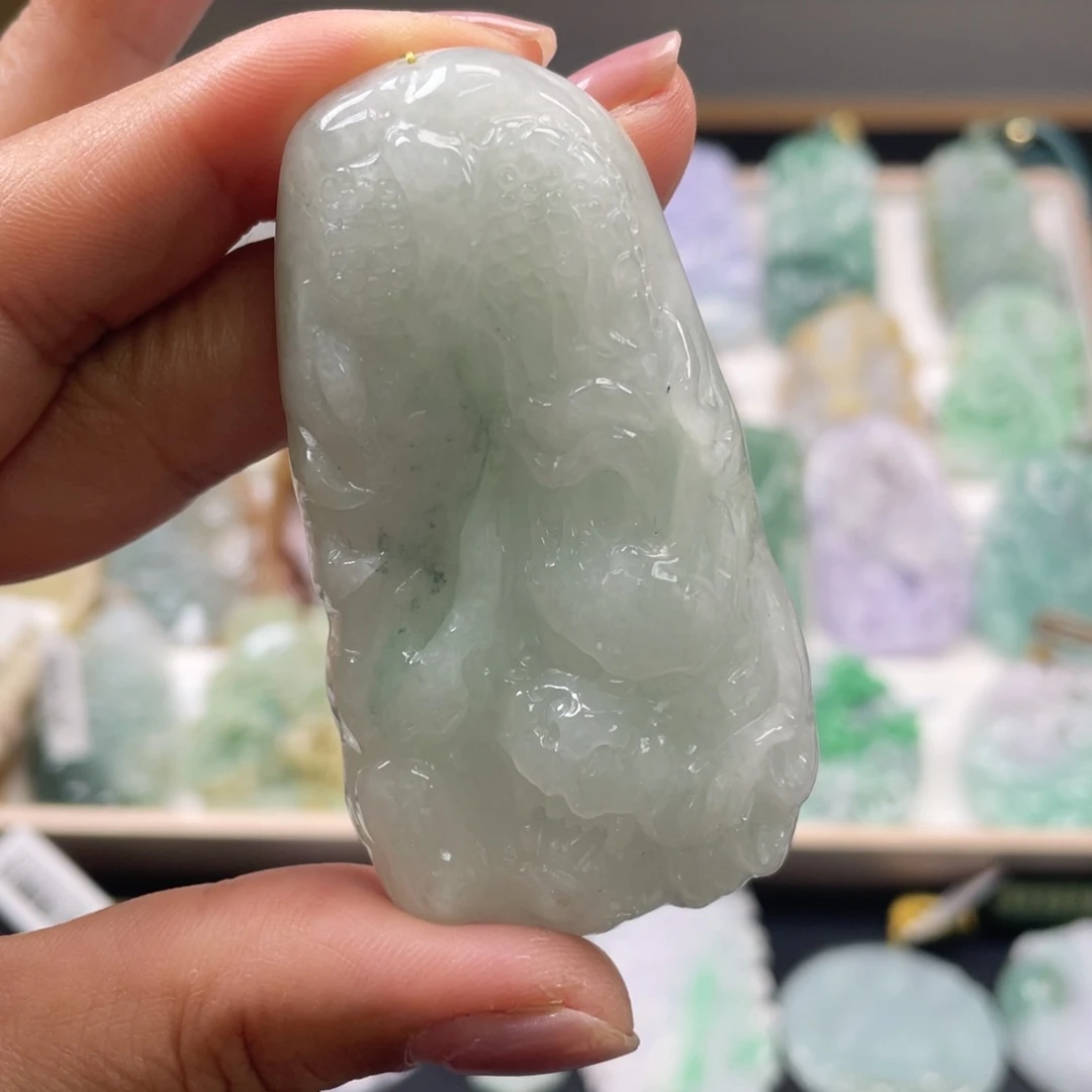 翡翠吊坠(不含链)未镶嵌