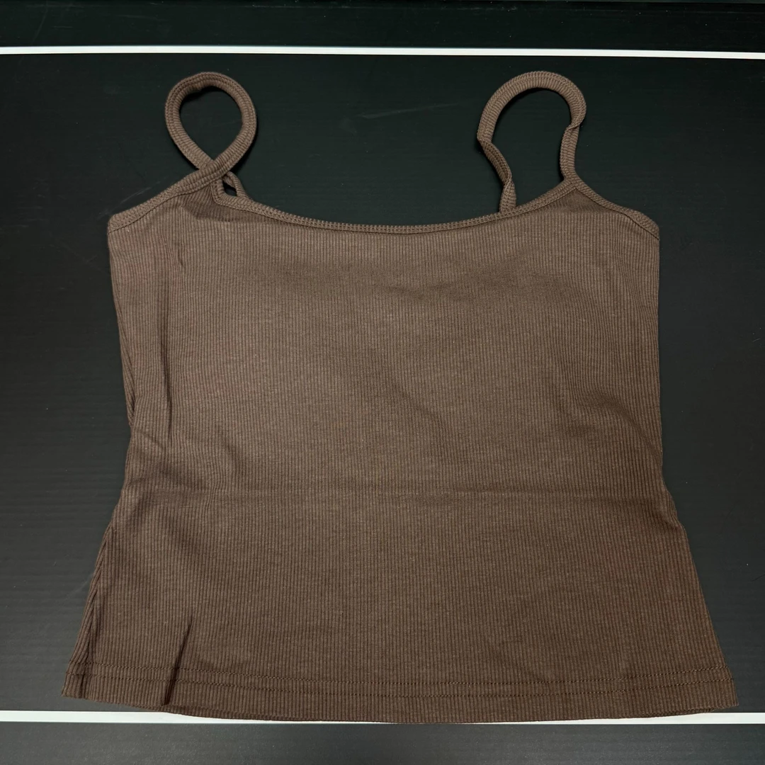 内搭保暖打底背心咖色内搭吊带