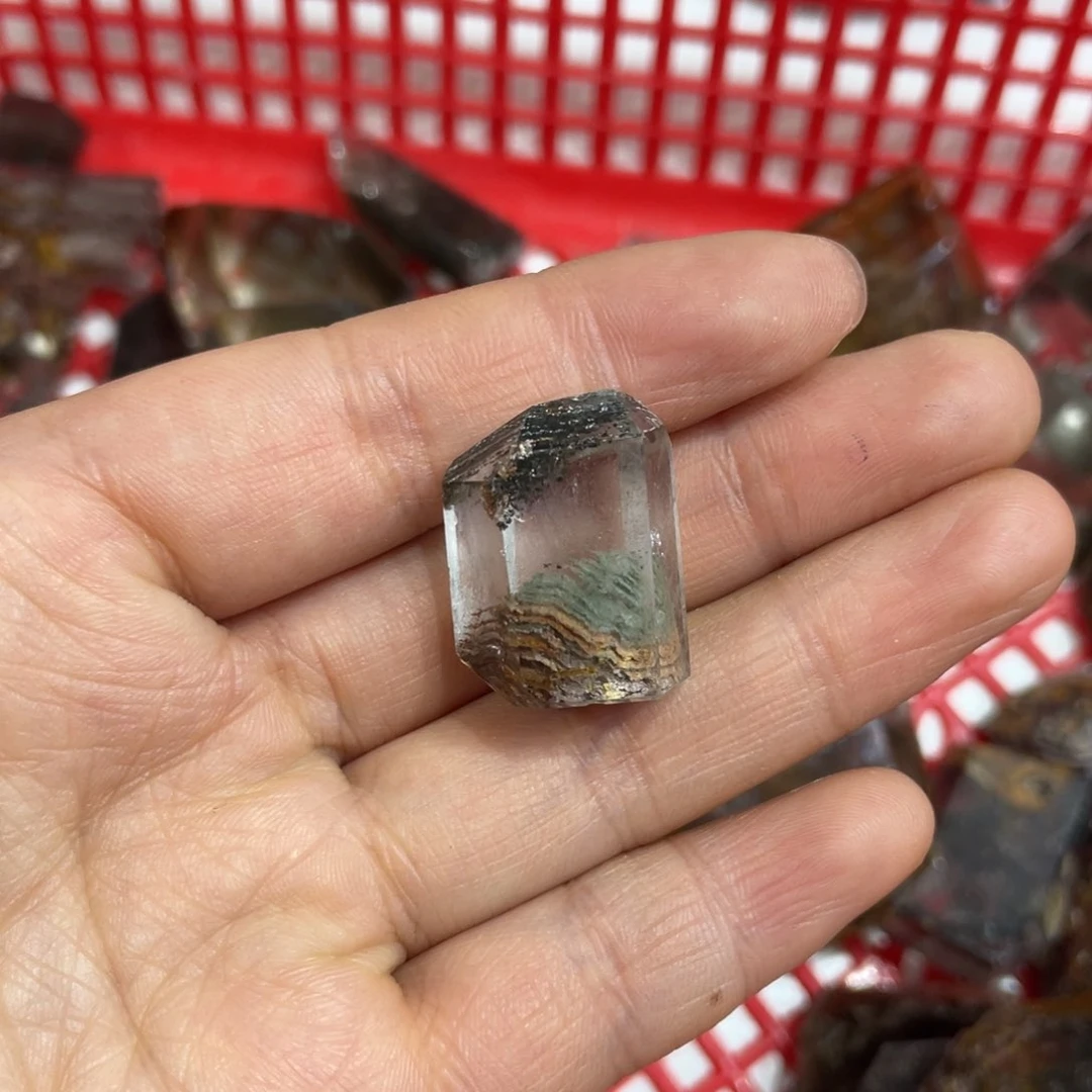 水晶吊坠未镶嵌明***好幽灵