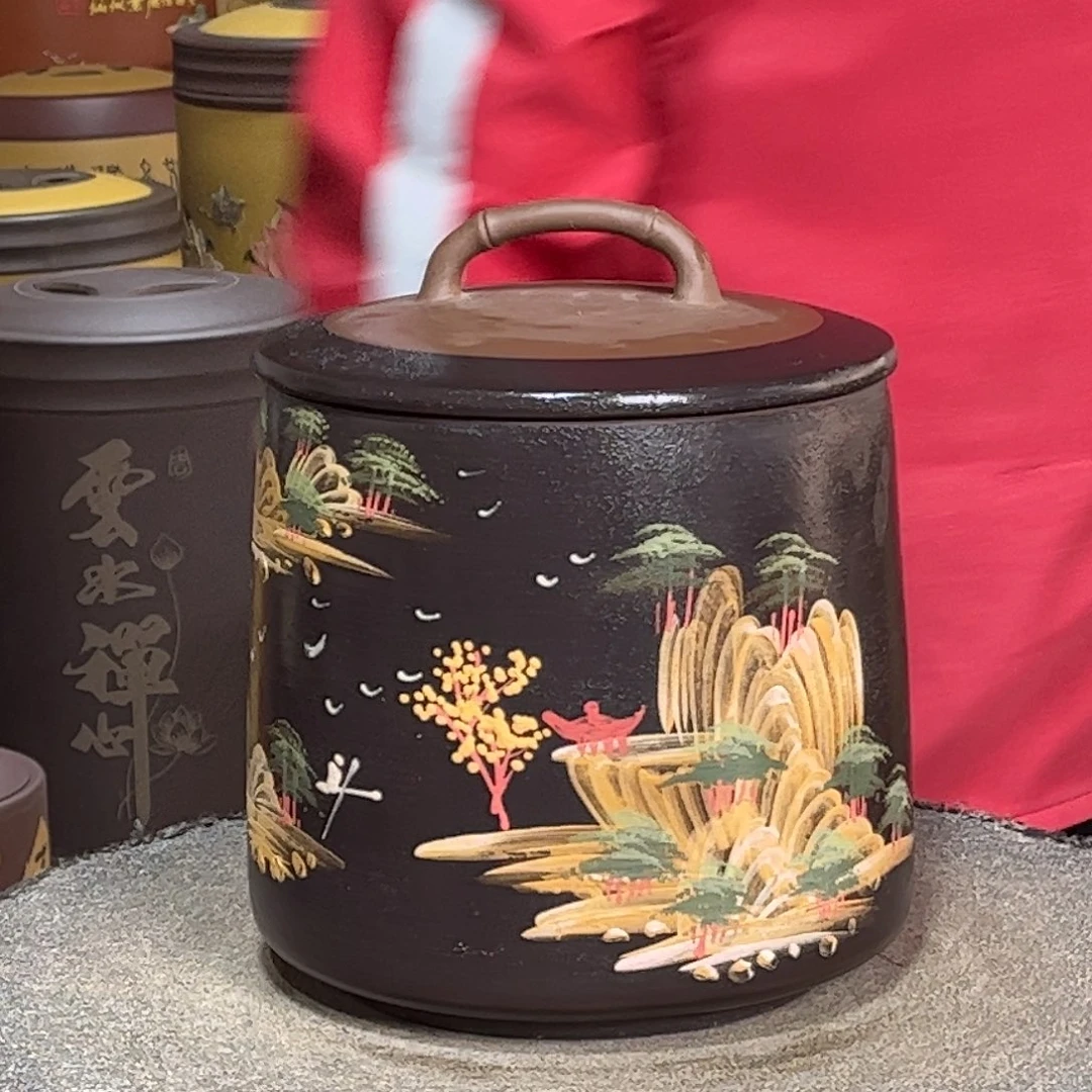 紫砂茶叶罐茶叶罐
