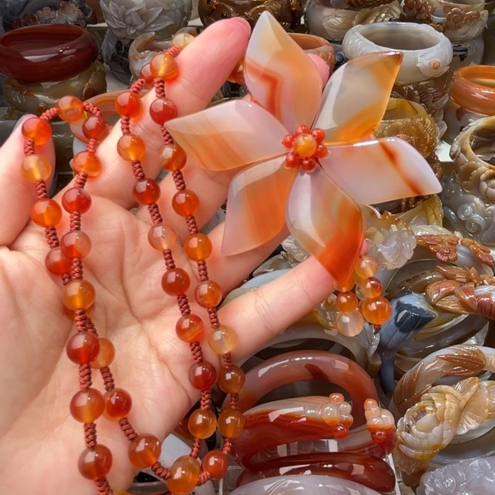 玛瑙/玉髓未镶嵌手镯