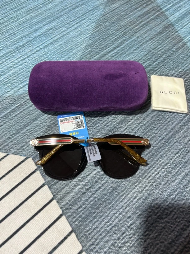 未使用 GUCCI/古驰 古驰gucci黑色墨镜