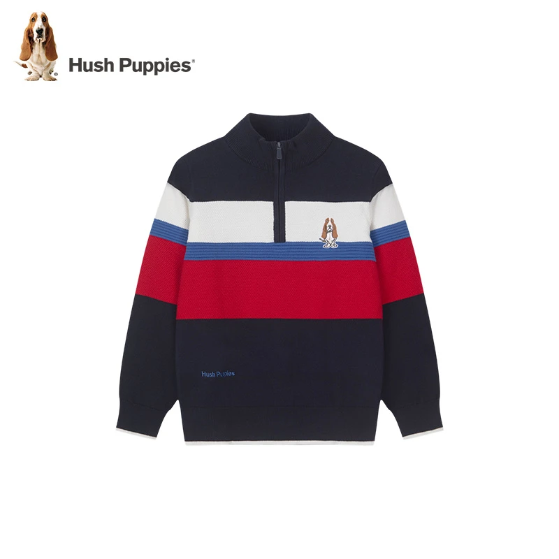 套头线衣 暇步士童装秋冬装新款针织衫保暖