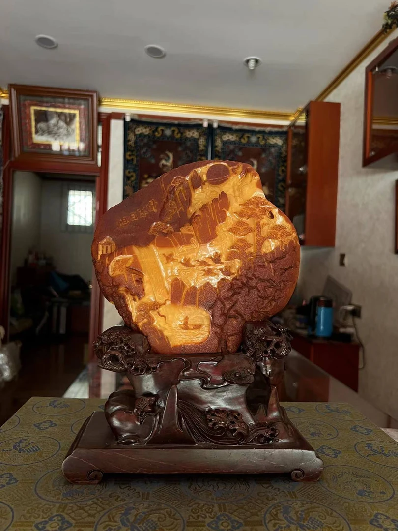 回流老蜡摆件高端大气上档次沙金手链