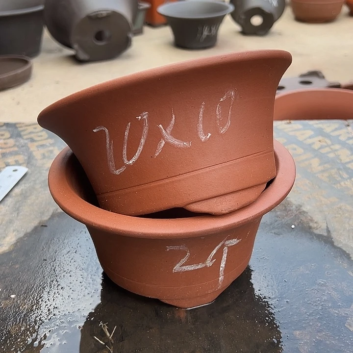 紫砂花盆透气花盆