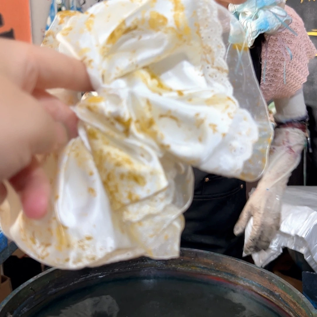 南*436大蕾丝发圈手作