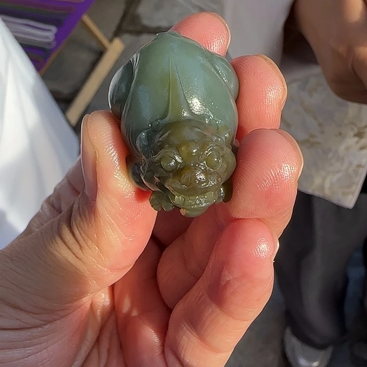 颈饰未镶嵌和田玉新疆且末蓝